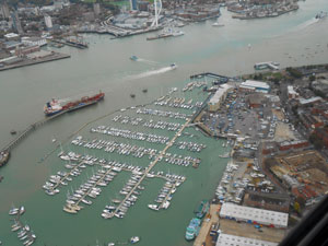 Portsmouth Harbour Aerial